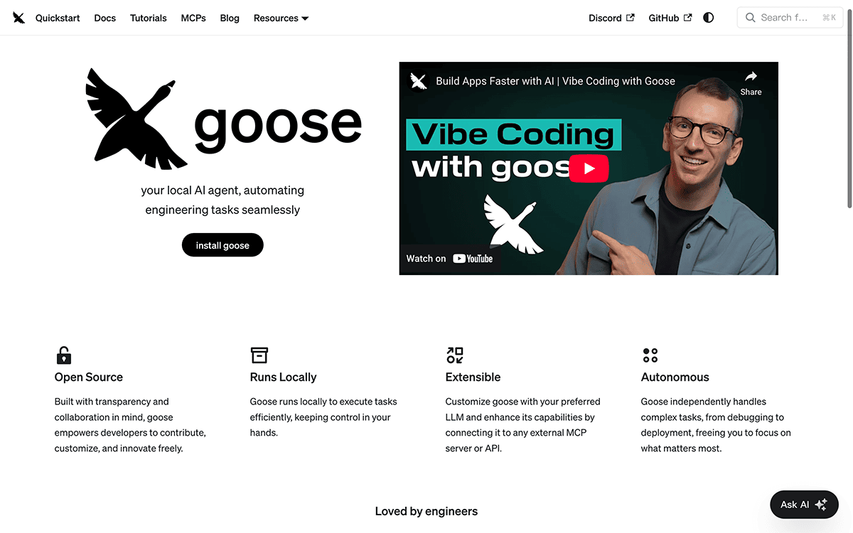 Goose Agent